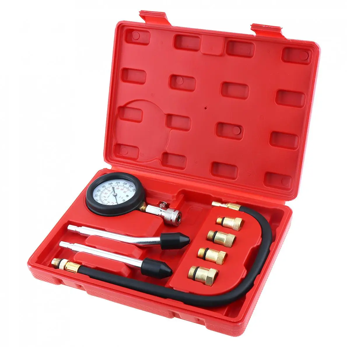 Портативный универсальный набор для проверки давления в цилиндре двигателя