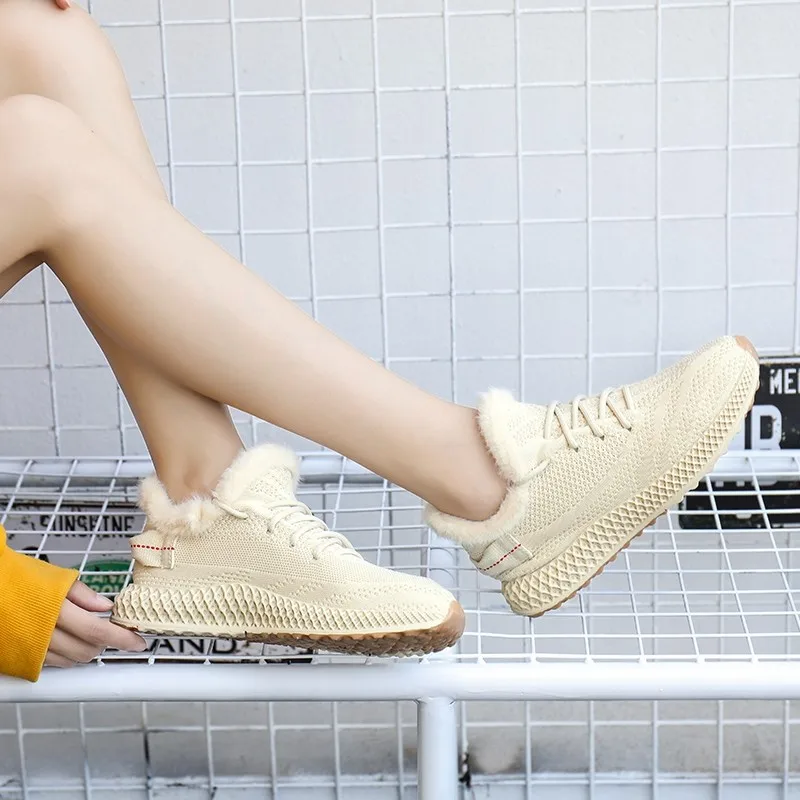 Fashion Sneakers for Women Keep Warm Platform Sneakers Women Luxury Shoes Women Designers Women's Vulcanize Shoes