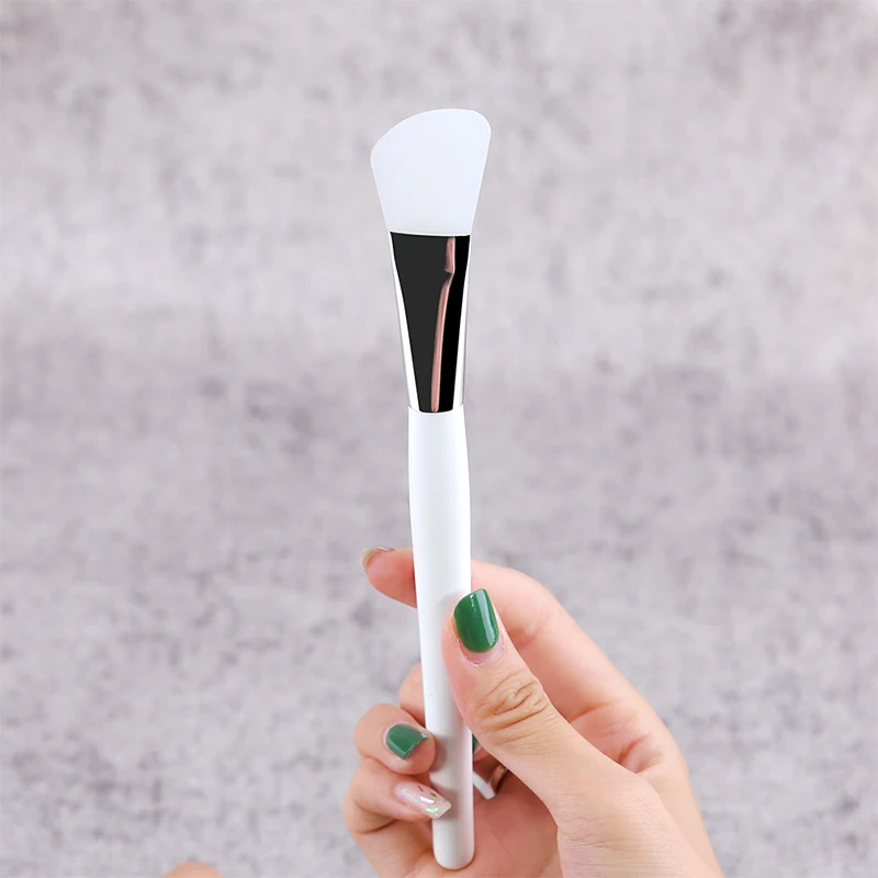 Zoreya прочная маска кисти с длинной ручкой Мягкая силиконовая профессиональная