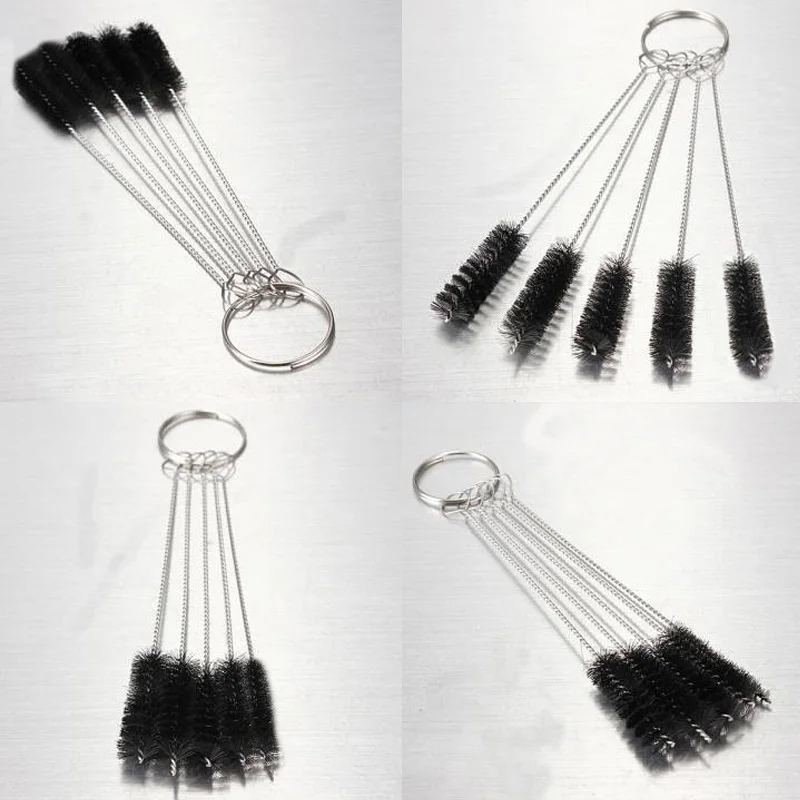 Новинка 5 шт./компл. Новая прочная нейлоновая щетка для чистки табачных труб Briar