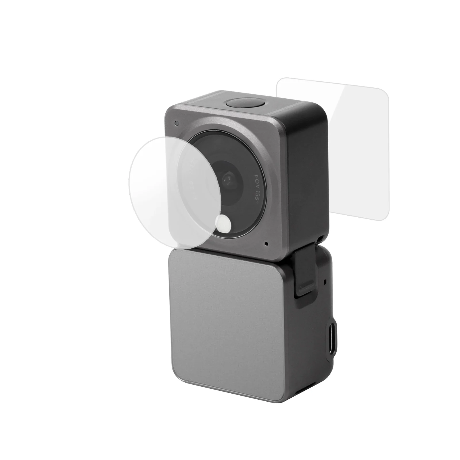 for dji action 2 camera screen protector hd explosion proof tempered glass film for dji aciton2 screen protector accessories free global shipping