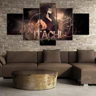 Ниндзя Для подростков с рисунком из аниме плакат Итачи настенные картины для Декор в гостиную промышленного ретро Стиль Картина на холсте, подарок на день рождения