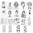 Санта Клаус и олень CuteGirl прозрачный силиконовый прозрачный штамп для скрапбукинга DIY ремесло украшение Мягкая Печать Новый 2019