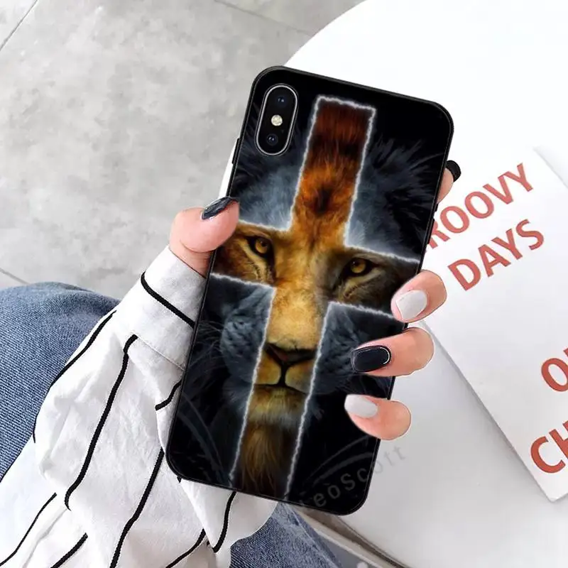 Иисус Христос Крест для мобильного телефона чехлы iPhone 11 12 Ipad мини iPad pro XS MAX 8 7 6 6S Plus