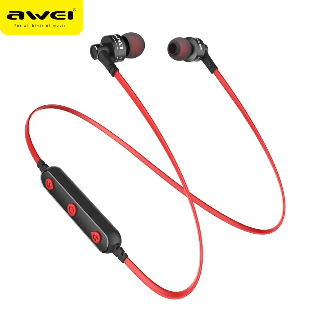 

AWEI B990BL Wireless Earphone Bluetooth Earbuds Sport Headset Stereo Noise Cancelling Earphones For iphone Samsung Phone gamer