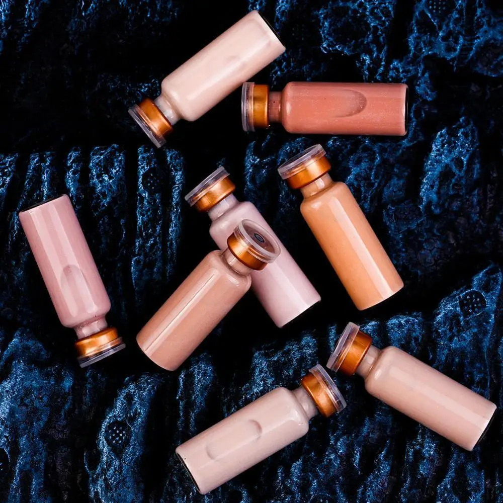 Основа основа с жидкостью для бутылок Жидкая ампулы полупостоянная