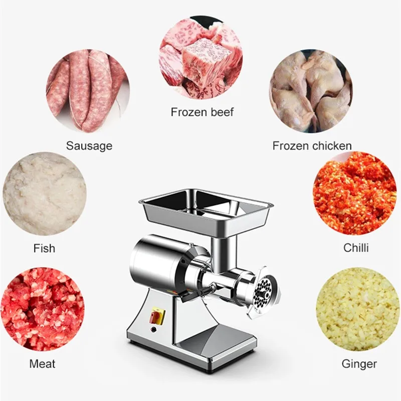 Электрическая Мясорубка с лезвием ножа 220 В 110 | Бытовая техника