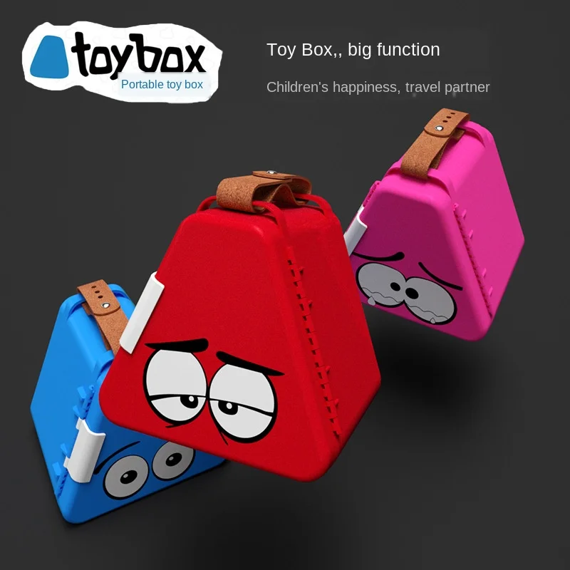 Переносной ящик для хранения строительных блоков 3WBOX с 100 шт. коробка