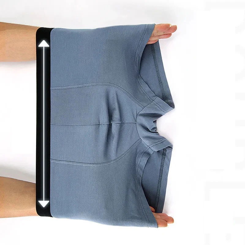 4/8PCS/Lot Men'S Underwear Boxer Pants Comfortable Antibacterial Breathable High-Quality Men'S Boxer Pants  PIus size L-5XL
