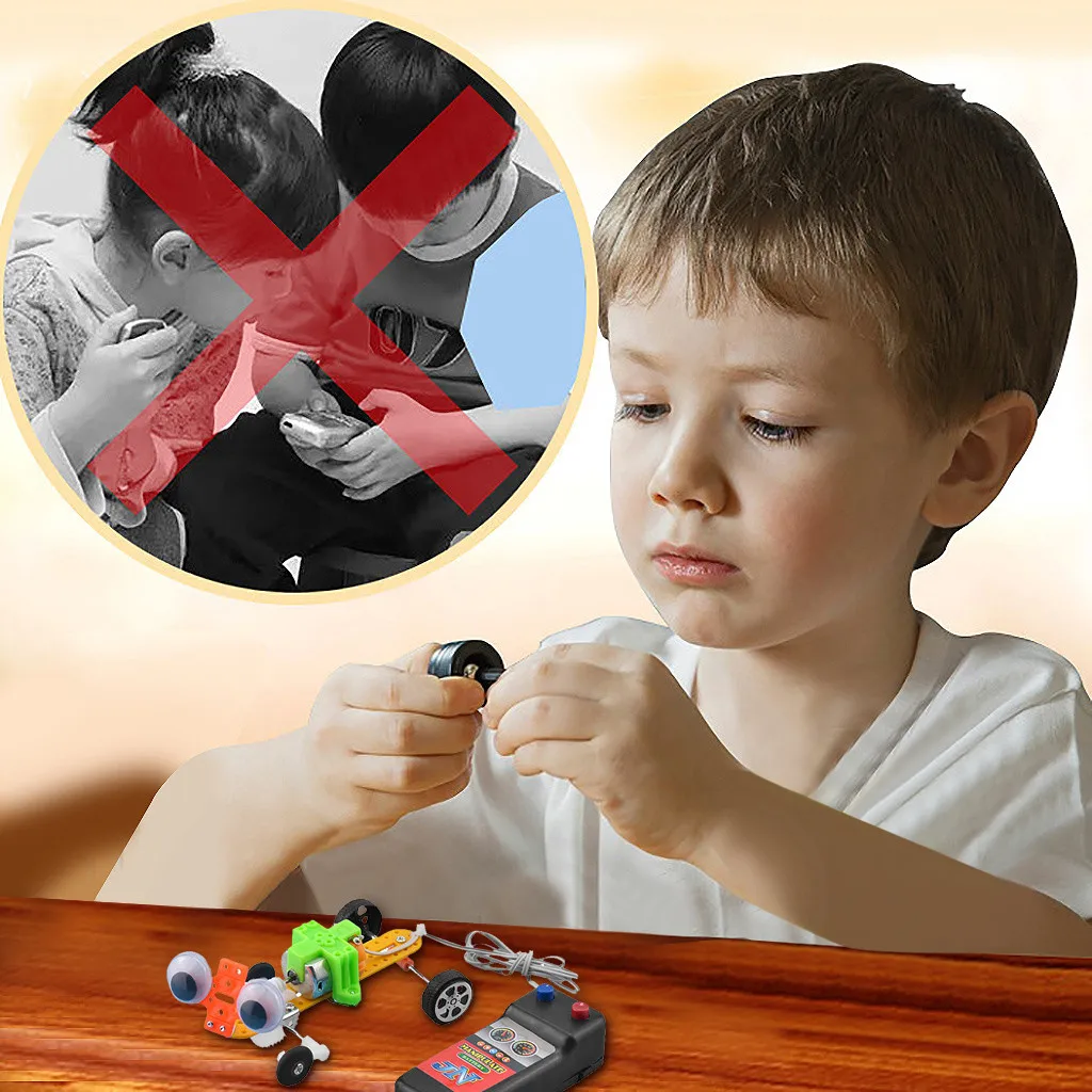 

COMPUDA Educational Intelligent DIY Creeping Animals DIY Electric Toys For Children