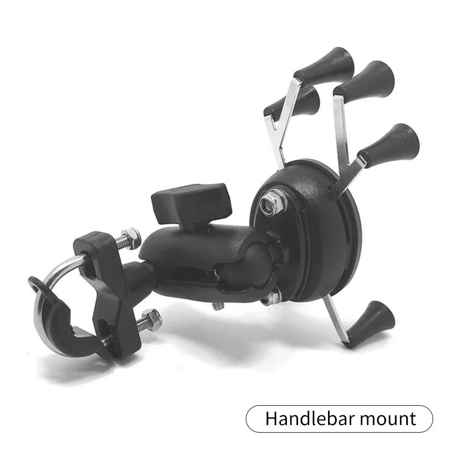 TUYU руль мотоцикла зеркало заднего вида крепление Rail X-Grip для Gopro мобильного телефона смартфон держатель для iPhone X 8 6s Ram крепления