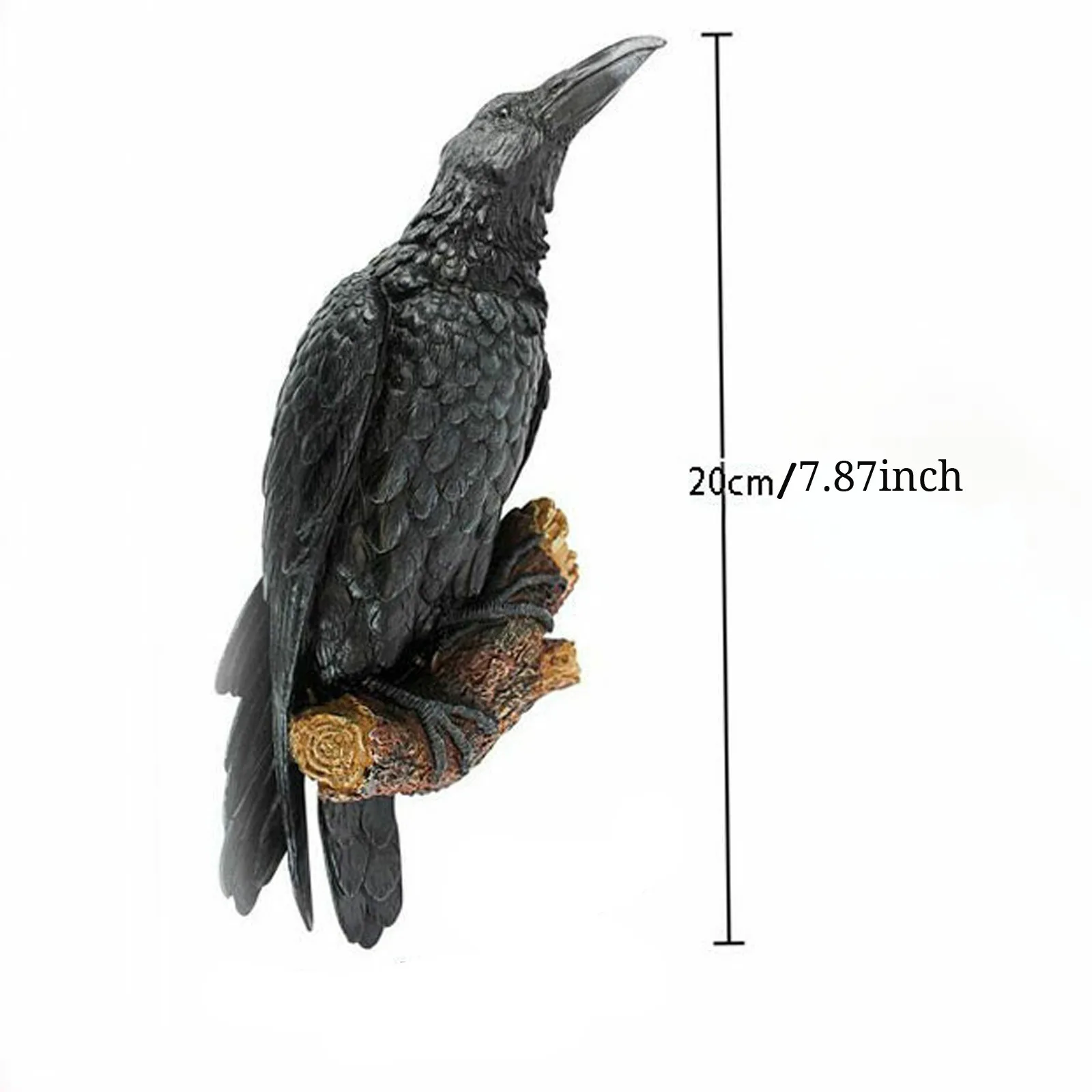 

Wall, wall decoration, ornaments, landmarks Crow's High Wall Craft Decoration, Creative Eaves Decoration, Resin Statue 2021