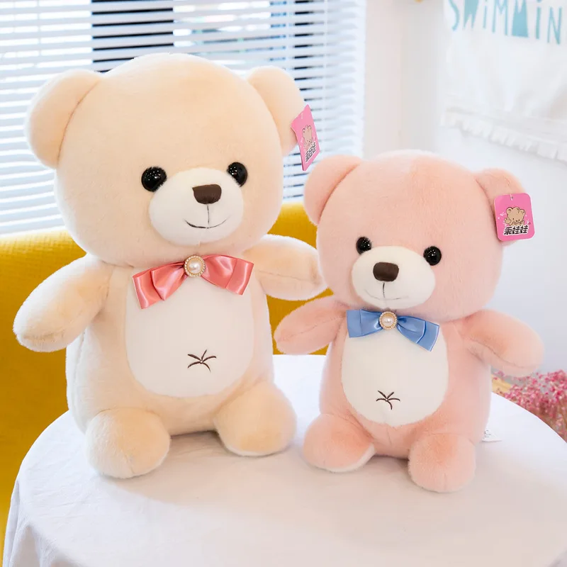 

Zqswkl 23/35/45/55cm bear doll plush toy wedding company activity dolls sleeping pillow birthday gift for children girls stuffed