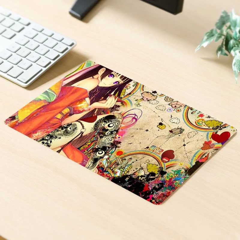 

Mairuige Mouse Pad Winter Scenery Dragon Celebration HD Anime Mouse Pad Computer Notebook Keyboard Rubber Non-slip Desk Mat