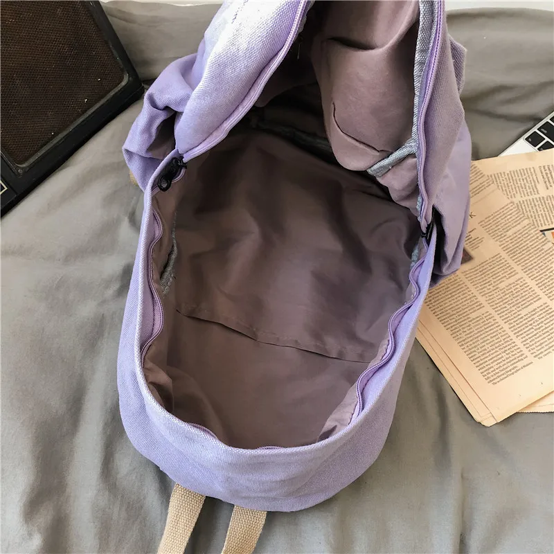 

Backpacks Canvas 2020 Daily Fresh Mochilas College Messenger Canvas-bags Travel-bag Rucksack Teenagers Retro Herald
