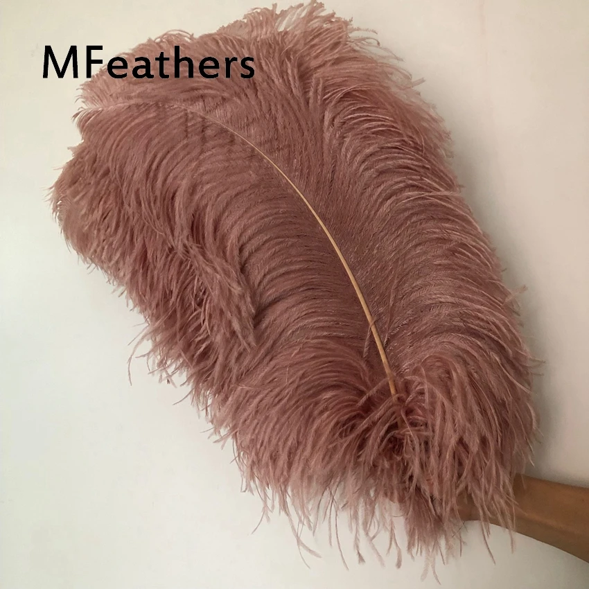 50 шт./лот окрашенные кожаные розовые страусиные перья Свадебные Центральный дом