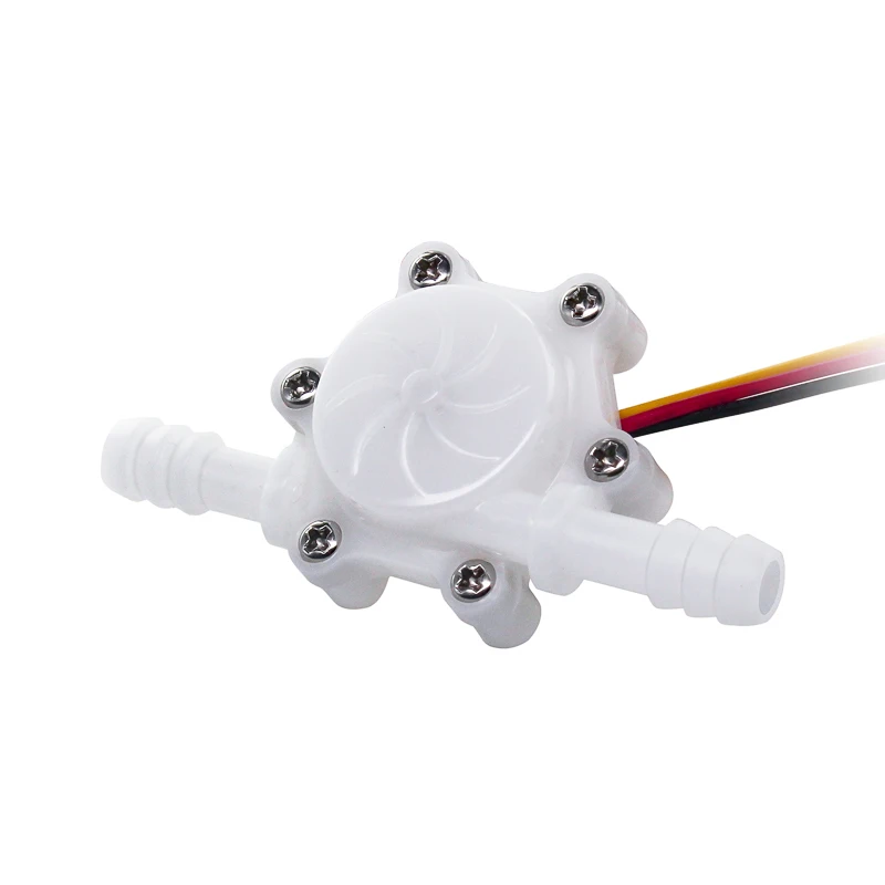 Пластиковый измеритель расхода воды Pom с быстрым подключением внешний диаметр 10