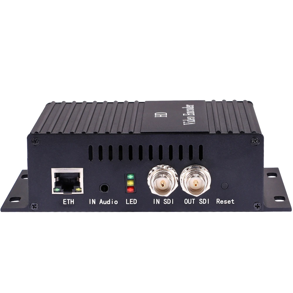 MPEG4 H.264 AVC SD HD 3G SDI to IP Video Streaming SRT Encoder Decoder Transmitter with RTSP RTMP UDP ONVIF HLS RTMPS RTP | Электроника