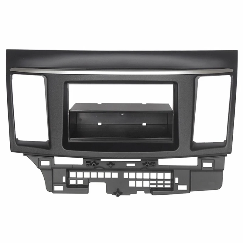 

Двойной Din для Mitsubishi Lancer Fortis Радио Dvd стерео панель приборной панели монтаж отделка комплект лицевая рамка
