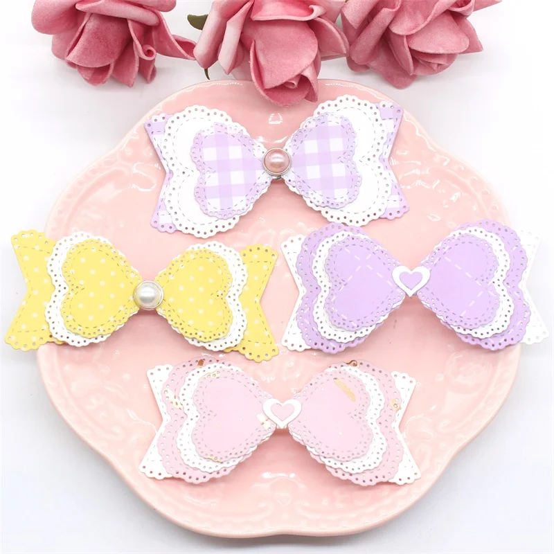 Ksccraft в форме сердца бант металлические режущие штампы трафареты для поделок