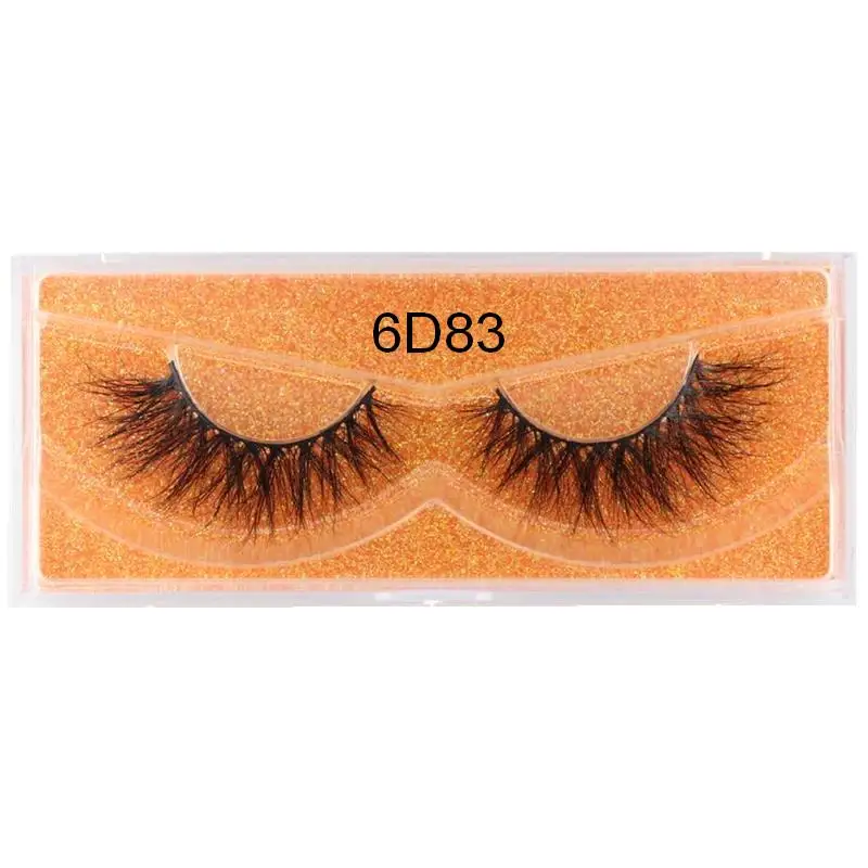 3D норковые ресницы DOCOCER настоящие натуральные накладные ручной работы для