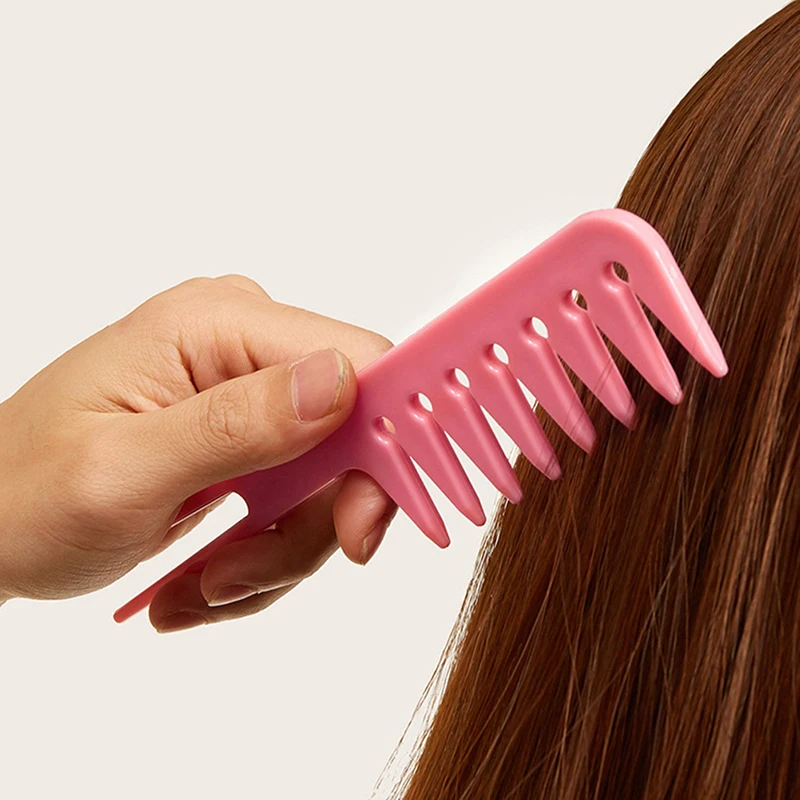 

Professional Wide Tooth Combs Fish Bone Shape Hair Brush Barber Hair Dyeing Cutting Coloring Brush Hairstyling Tool