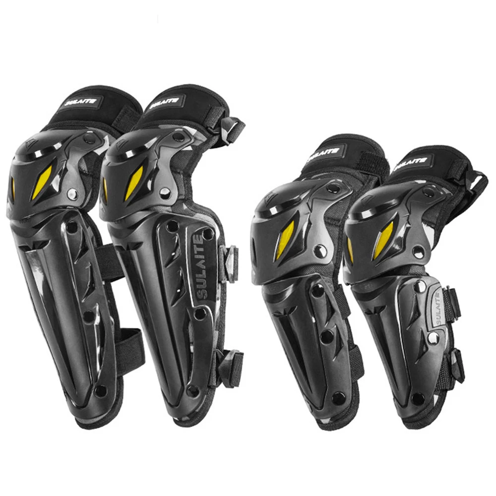 

Комплект защитных наколенников SULAITE для мотоциклистов, защита для локтей и колена, CE Protector, t