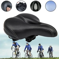 bicycle saddle seat breathable bike seat absorption rainproof soft cushion cover mtb bike saddle polyurethane shockproof