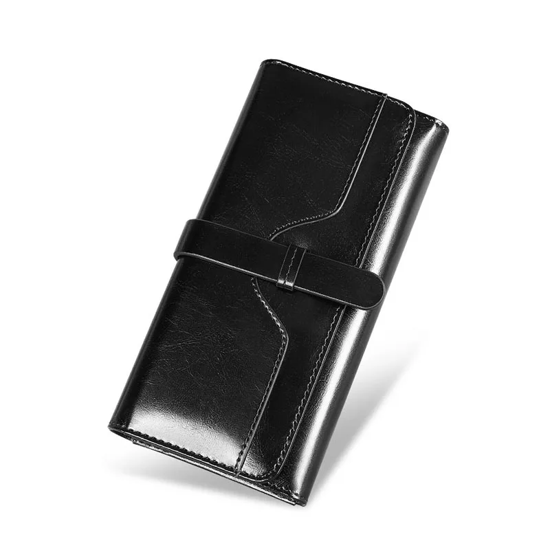 Кошелек SMILEY SUNSHINE женский из натуральной кожи бумажник большой вместимости