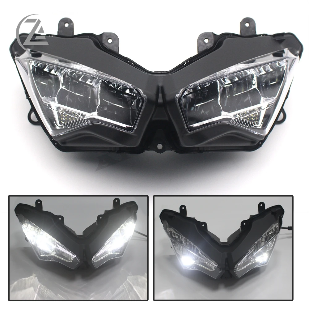 ACZ мотоцикла светильник головной сборки LED s налобный фонарь для Kawasaki Ninja 400 NINJA400 2018