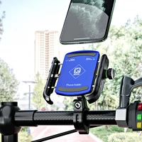 phone holder for bike bicycle mount fit 3 5 6 5 inch smartphone handlebar suporte celular moto cellphone holder anti shake
