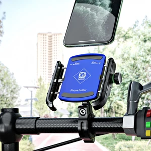 phone holder for bike bicycle mount fit 3 5 6 5 inch smartphone handlebar suporte celular moto cellphone holder anti shake free global shipping