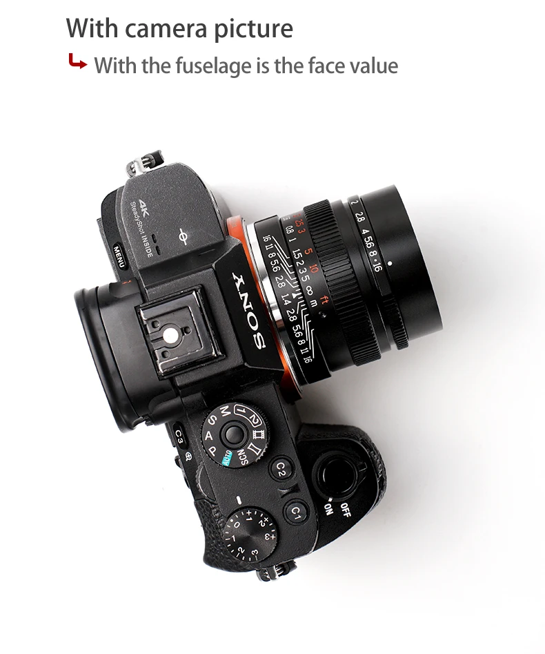 7 ремесленников 35 мм F1.4 полная Рамка для всех одиночных серий для SONY E-mount камер A7 A7II A7R A7RII A7m3 A7RM3 A7M3