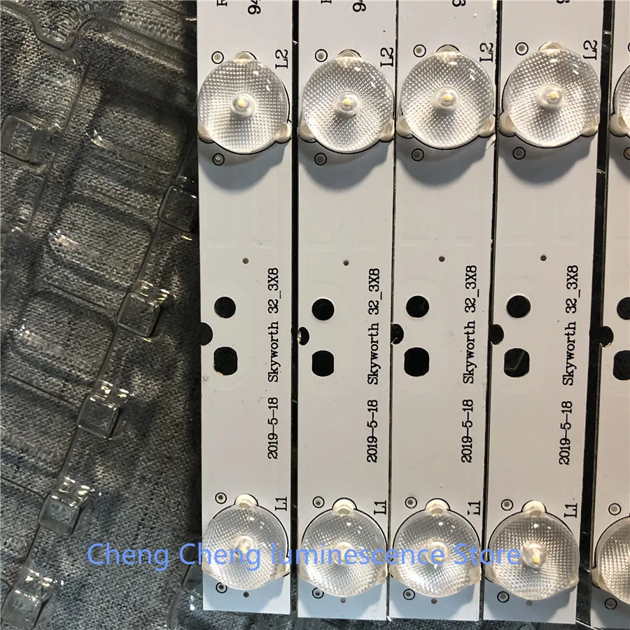 3 шт./партия 32 дюймовая светильник ная лента со стандартным ТВ для SKYWORTH _ 3x8 Skyworth 3X8