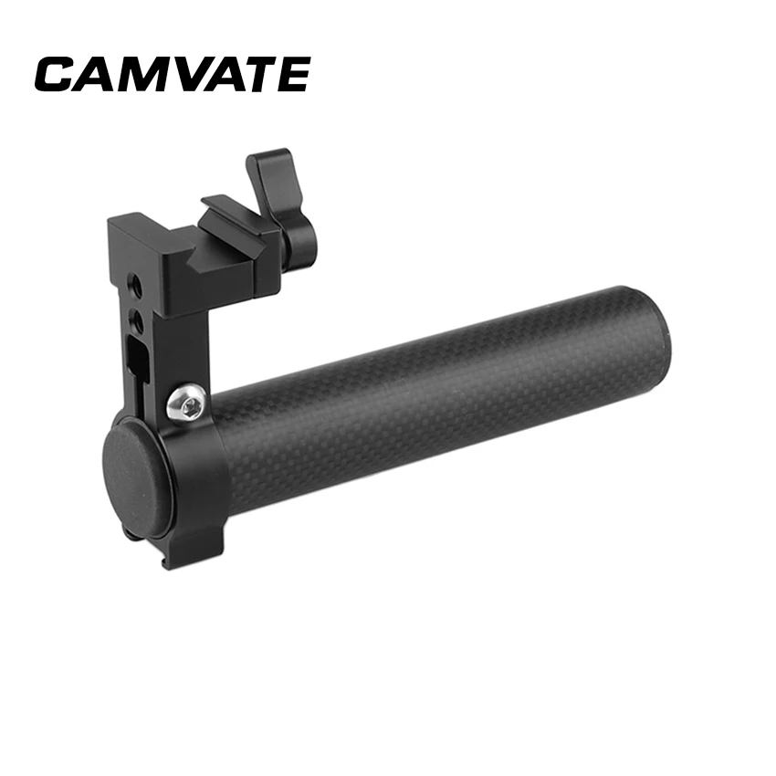 Ручка CAMVATE из углеродного волокна с быстросъемным зажимом и башмаком для