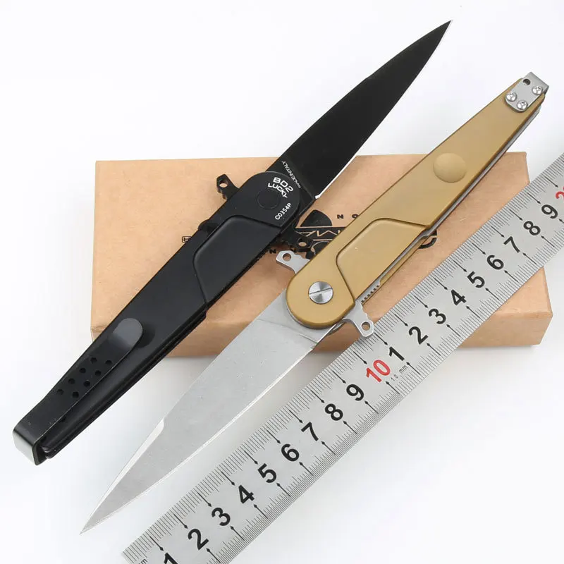 

Folding Knife Bd2 Lucky N690 Blade Aluminum Handle Titanium Pocket Outdoor Survival Kitchen EDC Tool Tactical Blade Tools