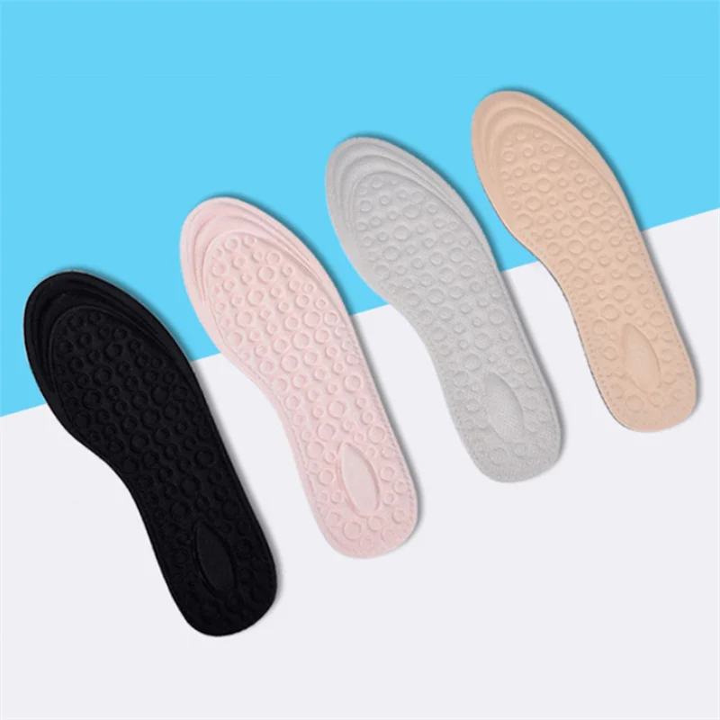

Insoles 4D Memory Foam Orthopedic Insoles Shock-Absorbing Sports Insoles Unisex Flat Feet Arch Support Shoes Pad Soft Massage