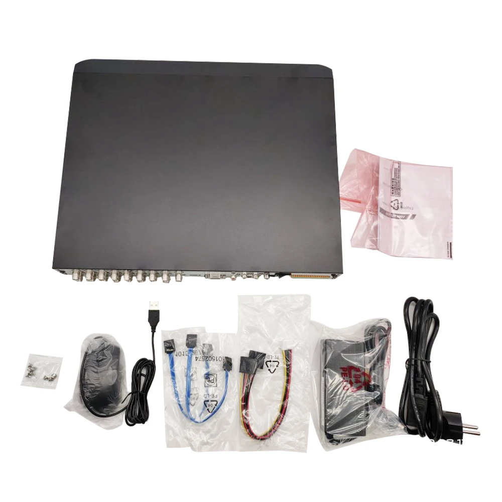 Hikvsion 16CH 5 в 1 AHD DVR Поддержка CVBS TVI CVI AHD аналоговые камеры P2P Облако H.265 Аудио HDMI видео рекордер DS-7216HUHI-K2