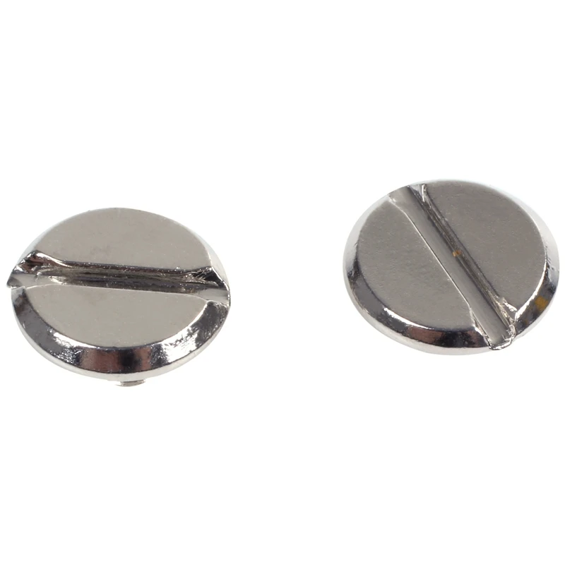 Новинка 10 комплектов кожаный ремень 5x6 мм Серебристый винтовой