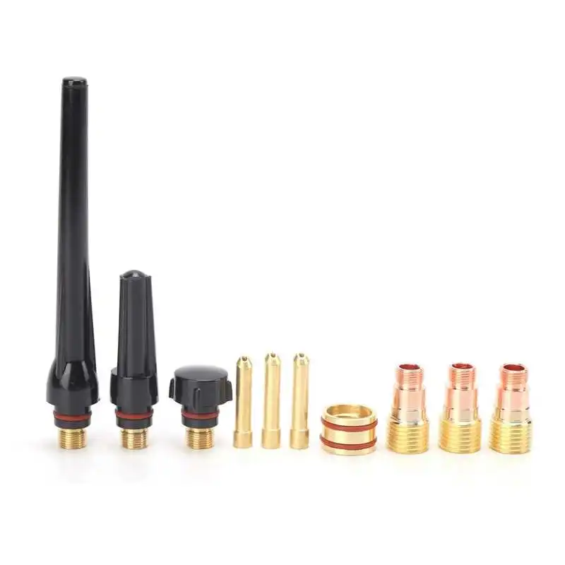 

Soldering tools Wielding tip Welding Torch Accessories Kit Welder Glass Brass Consumables for WP-17/18/26 Tool Solder