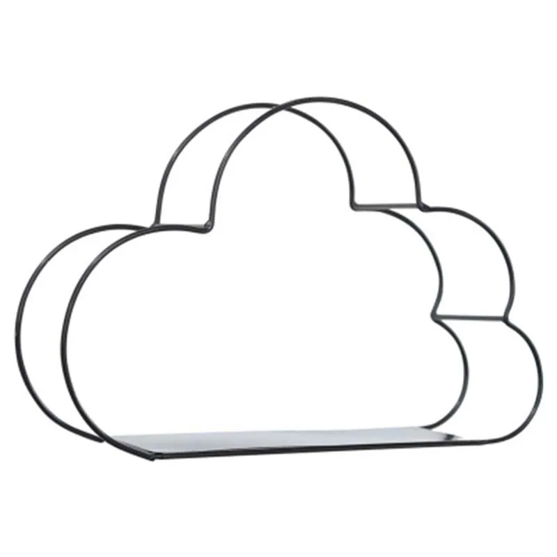 

Nordic Style Creative cloud shape Decorative Shelf Potted ornament storage holder rack Shelves wall Decoration home decor 1piece