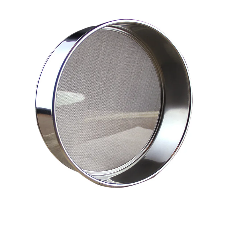 Сито для муки ультратонкое сито 40 сетка порошка из нержавеющей стали сортировки 6