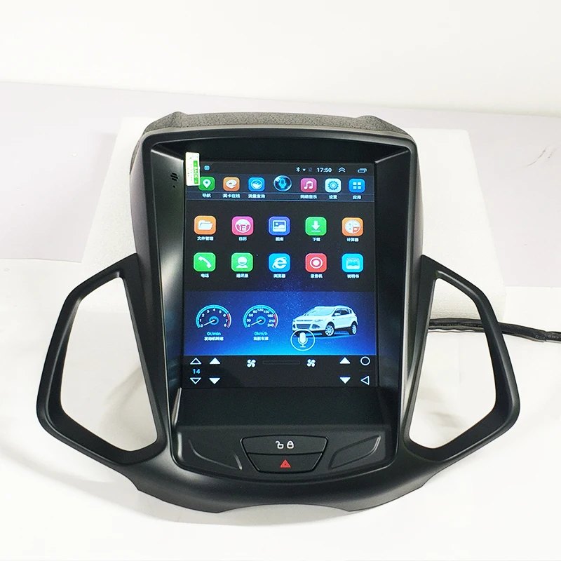 Для FORD EcoSport Android вертикальный экран Тесла Автомобильный мультимедийный GPS Радио