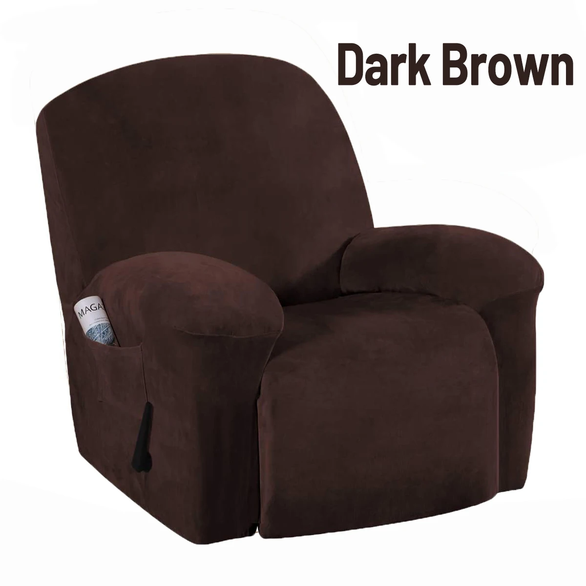 Waterproof Recliner Couch Cover All-inclusive Sofa Seat Elasticity Stretch Anti-slip Furniture Slipcovers Chair Protector | Дом и сад