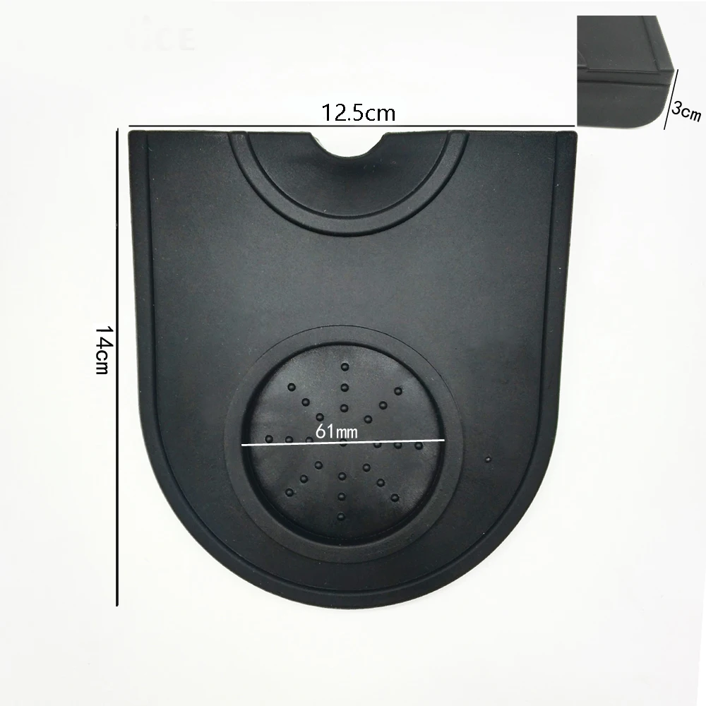 Высококачественный коврик IYouNice для темпера кофе эспрессо силиконовый угловой