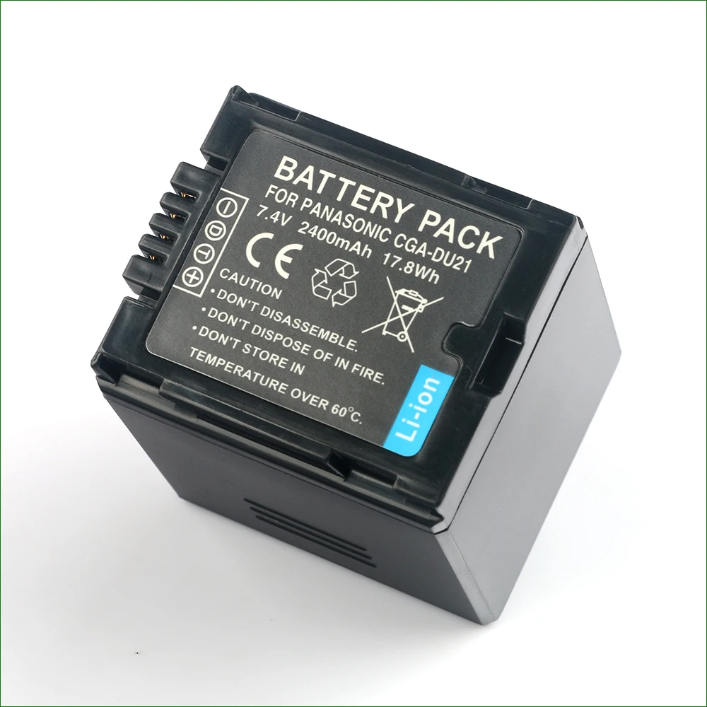 LANFULANG 2400 мА/ч CGA DU21 Замена Батарея для цифрового фотоаппарата Panasonic NV GS18 GS10 GS24 GS26 GS44