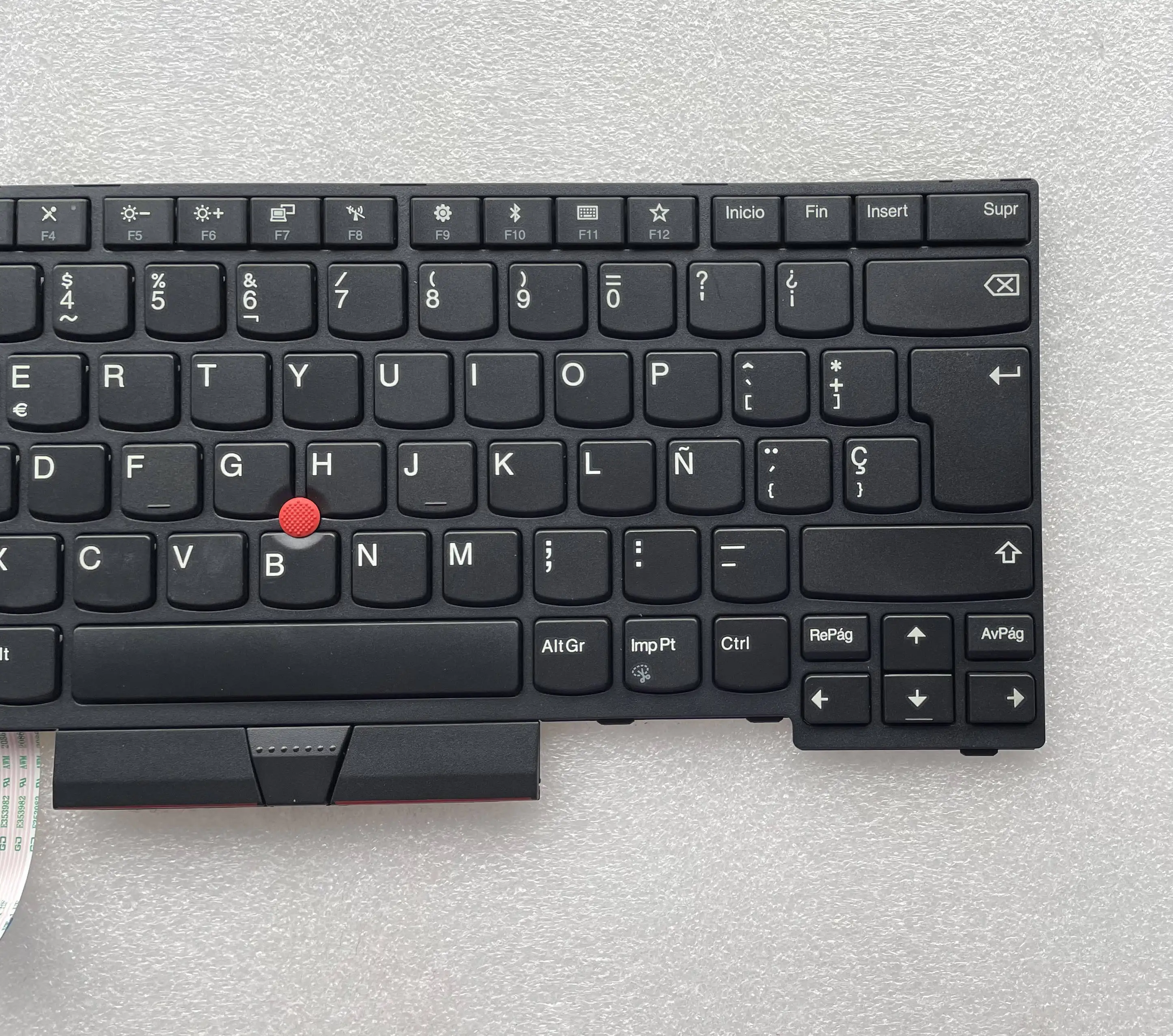 Клавиатура SN20P32764 1PE558 для ноутбука Lenovo Thinkpad E480 E490 R480 R490 L490 с поддержкой испанского