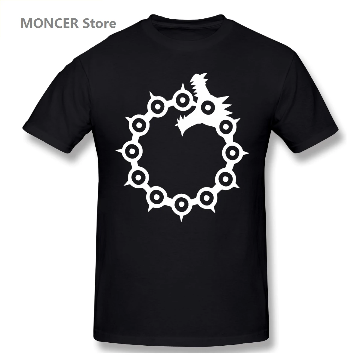 Футболка Мужская/женская с коротким рукавом и надписью The Seven смертные грехи |