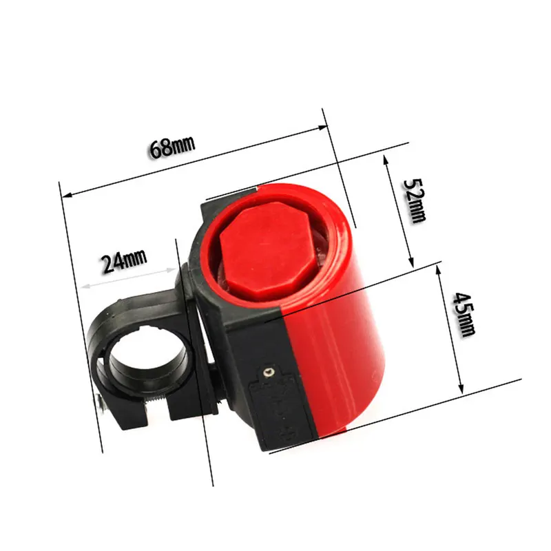 

High Quality MTB Road Bicycle Bike Electronic Bell Loud Horn Cycling Hooter Siren Holder Wholesale 90dB Electronic Loud Bicycle