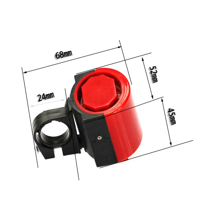 

Bike Electronic Loud Horn 90db Warning Safety Electric Bell Police Siren Bicycle Handlebar Alarm Ring Bell Cycling Accessories